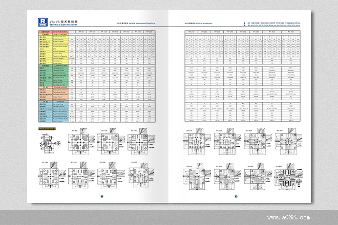 佛山广告公司,佛山画册设计,瑞安机械画册设计－－产品参数