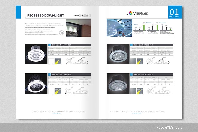 佛山画册设计,嘉美照明画册设计--产品详情一