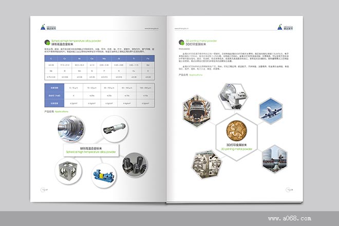 佛山画册设计,萌达冶金材料画册设计--产品二
